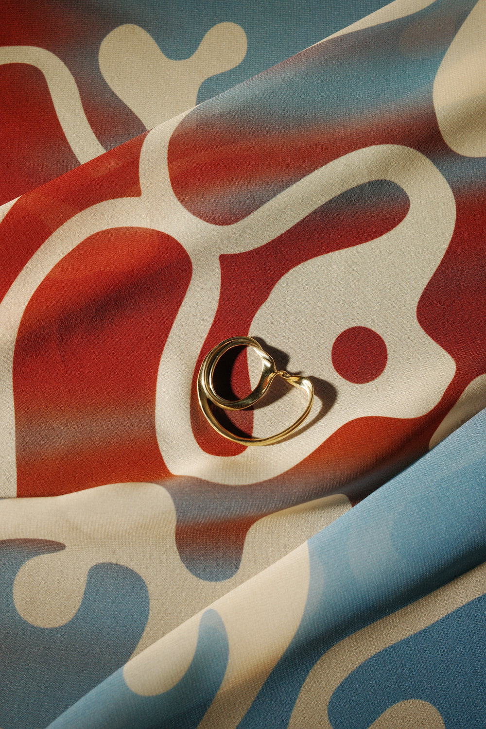 Daniela Doe x Crush Jewel Collaboration - Scarf & Sculpted Ring Set