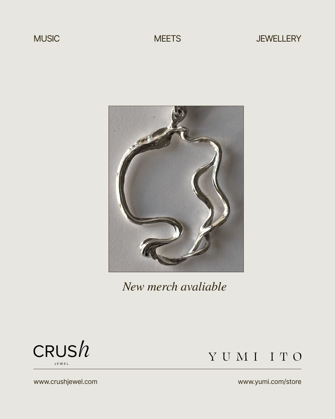 Collaboration YUMI ITO x CRUSH JEWEL : LONELY ISLAND KEYCHAIN