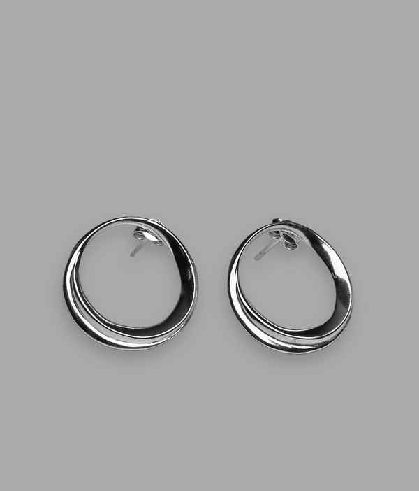 Circle Wave Earrings
