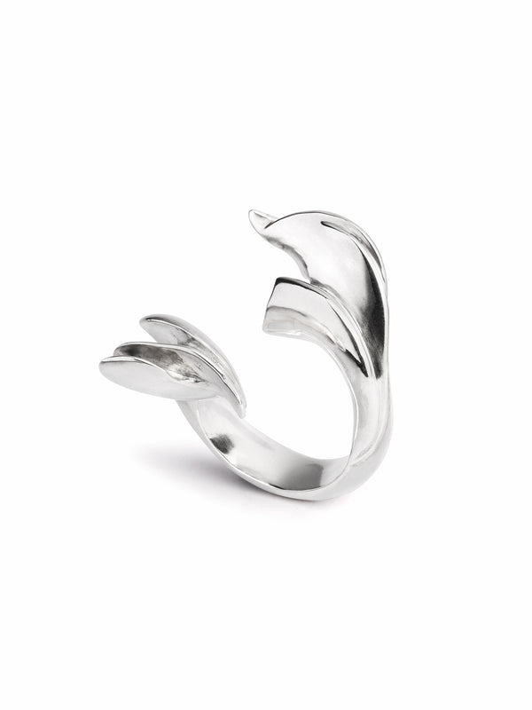 Anillo drapeado