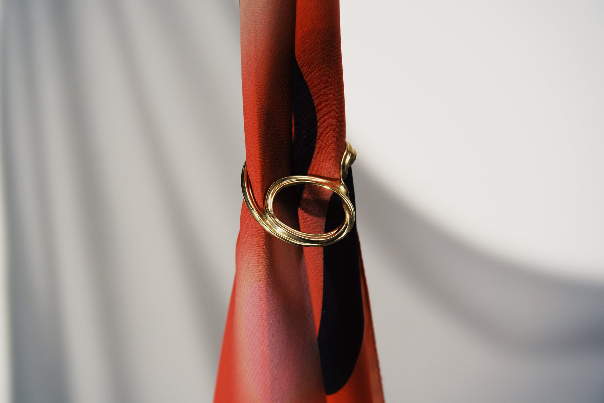 Scarf & Sculpted Ring Set : Daniela Doe X Crush Jewel - Designed & Made in Malmö & Barcelona