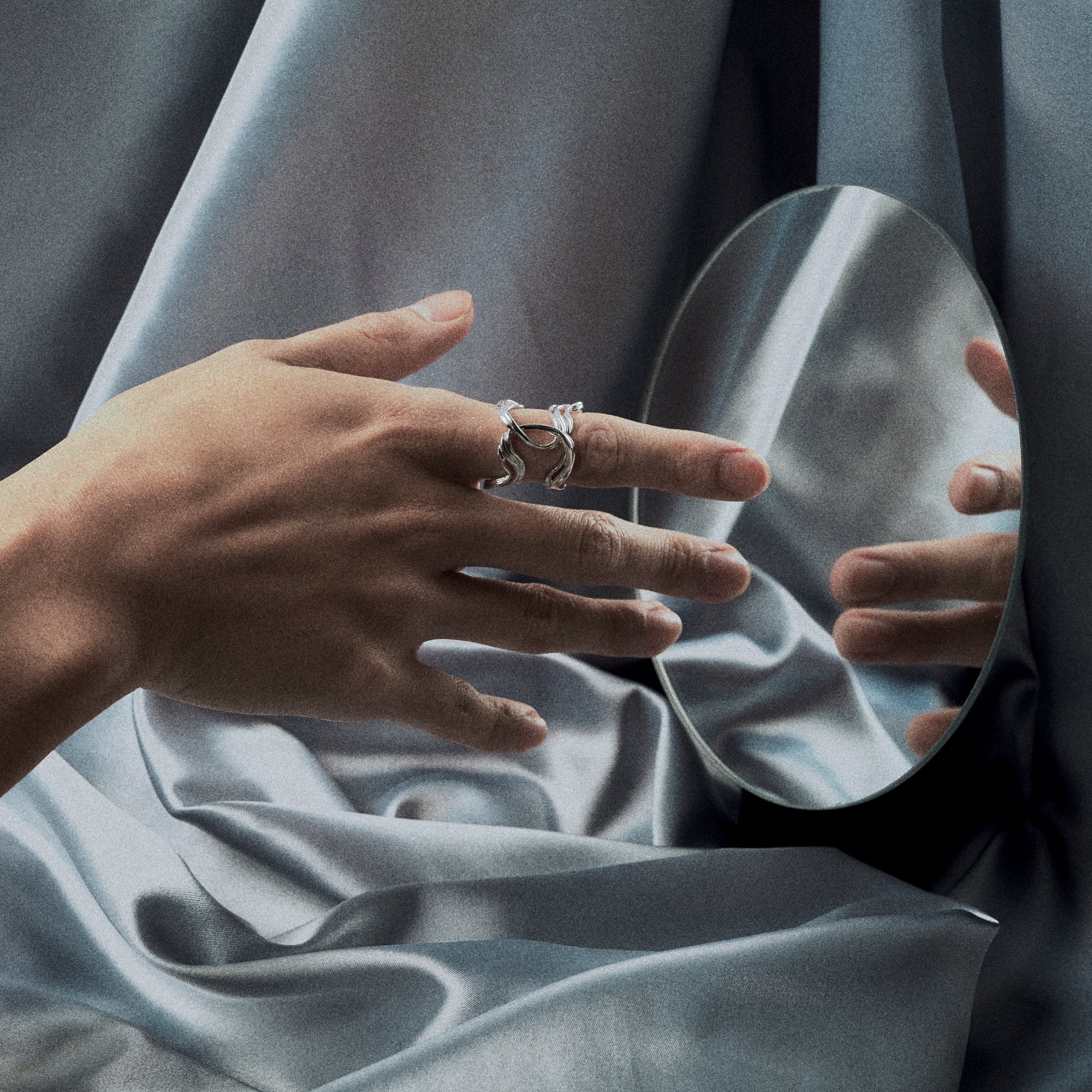 Nouveau Ring - Handmade in 925 Silver