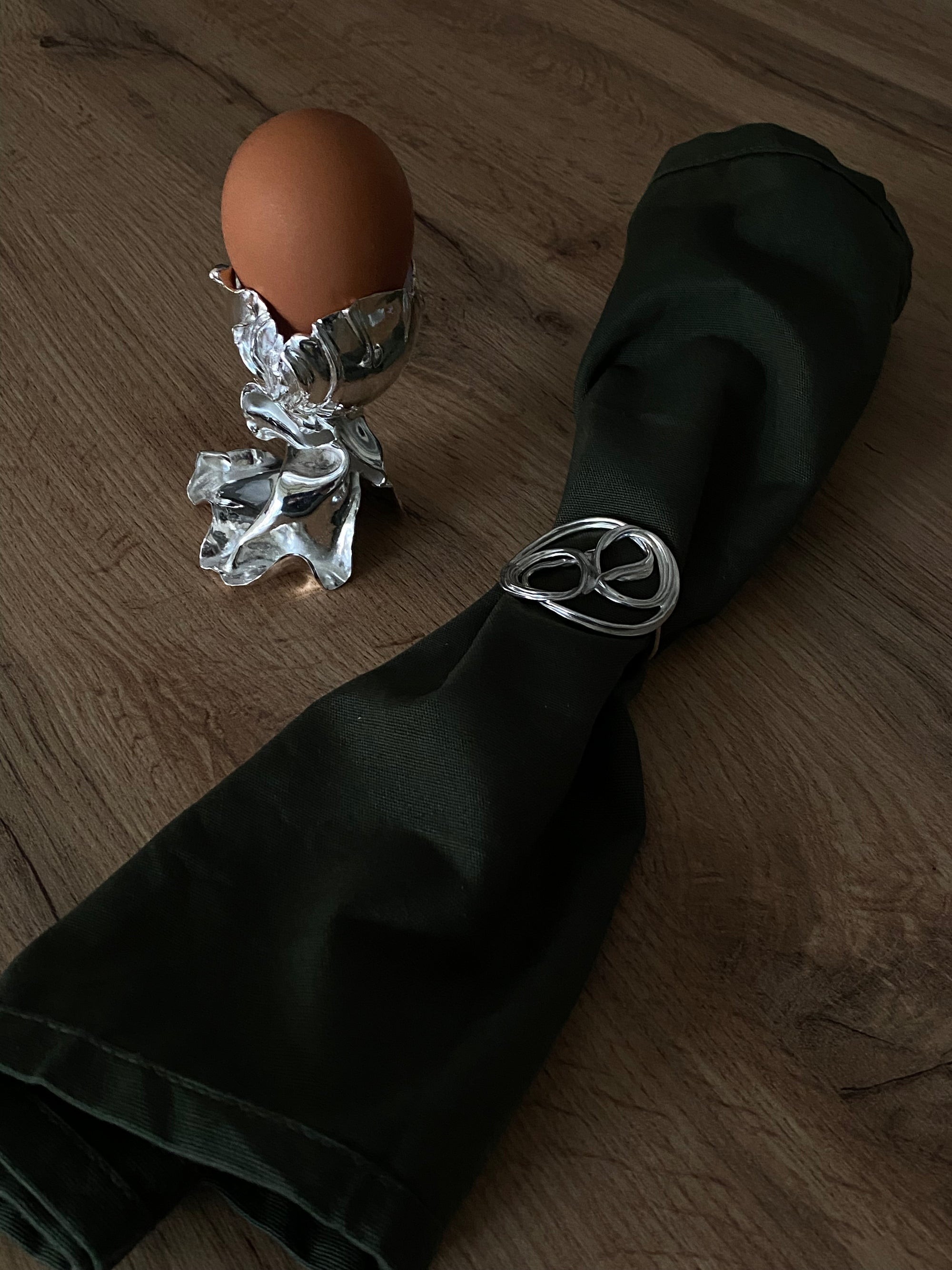 Scarf Ring/Napkin Ring - Handmade in 925 Silver