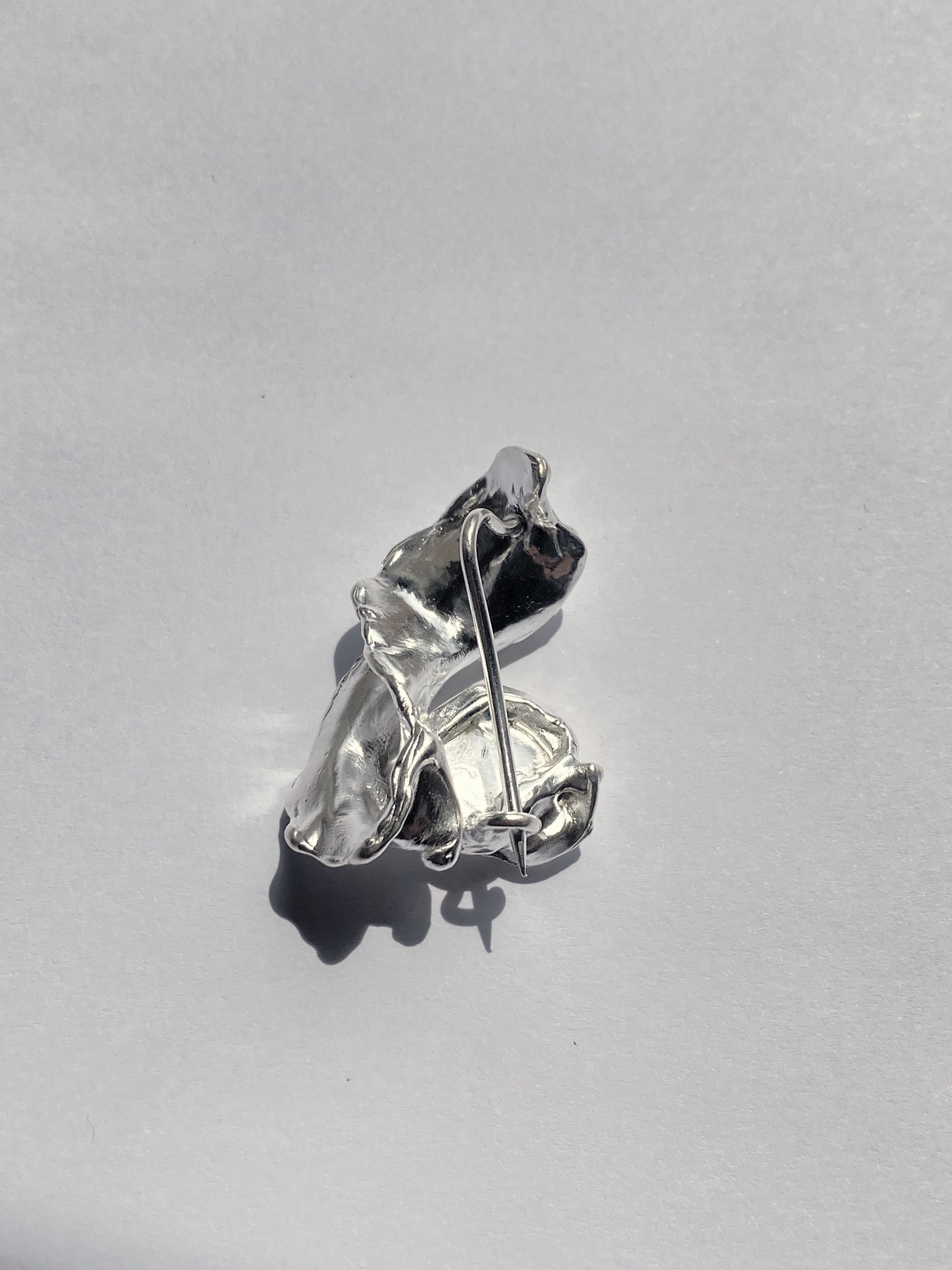 Moonstone Brooch