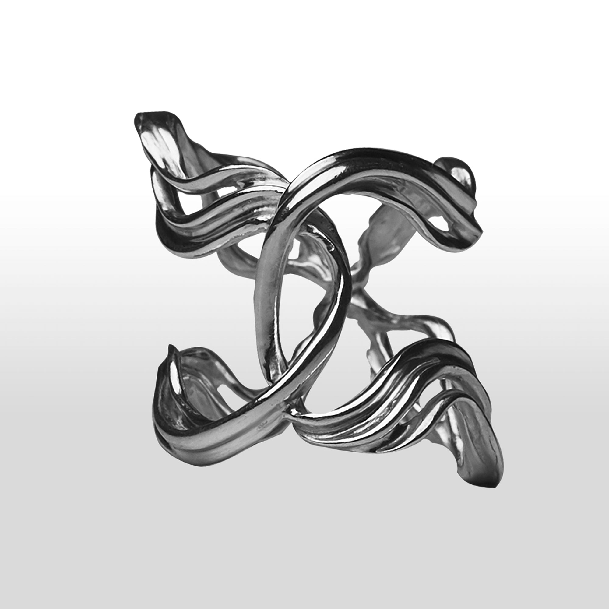 Nouveau Ring - Handmade in 925 Silver