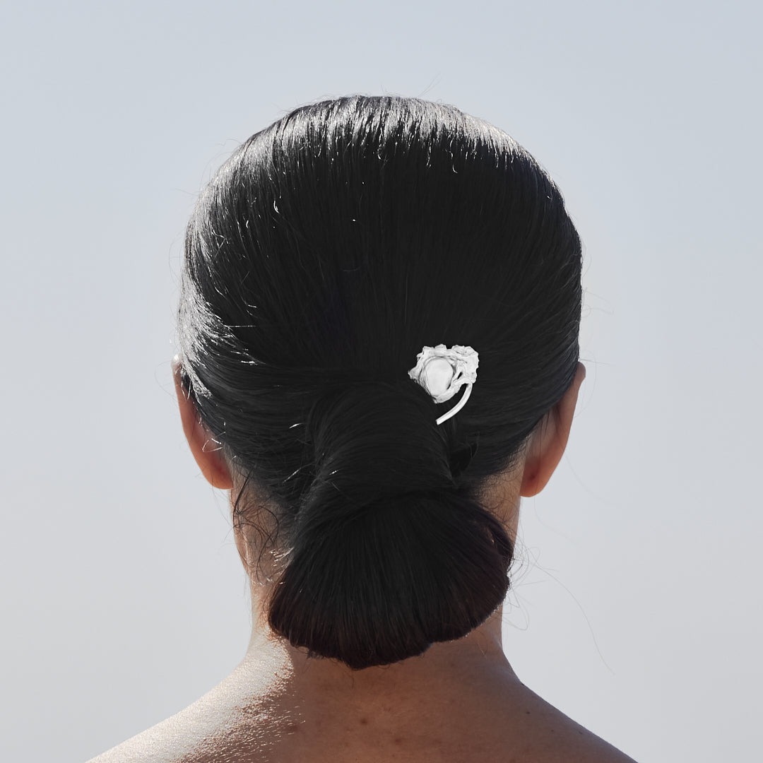 Akoya Hairpin - Handmade in 925 Silver