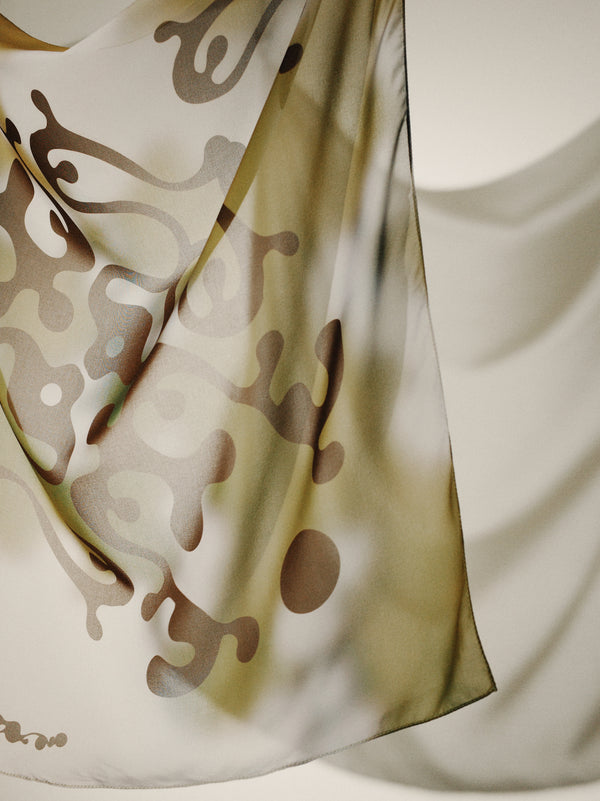 Scarf & Sculpted Ring Set : Daniela Doe X Crush Jewel - Designed & Made in Malmö & Barcelona