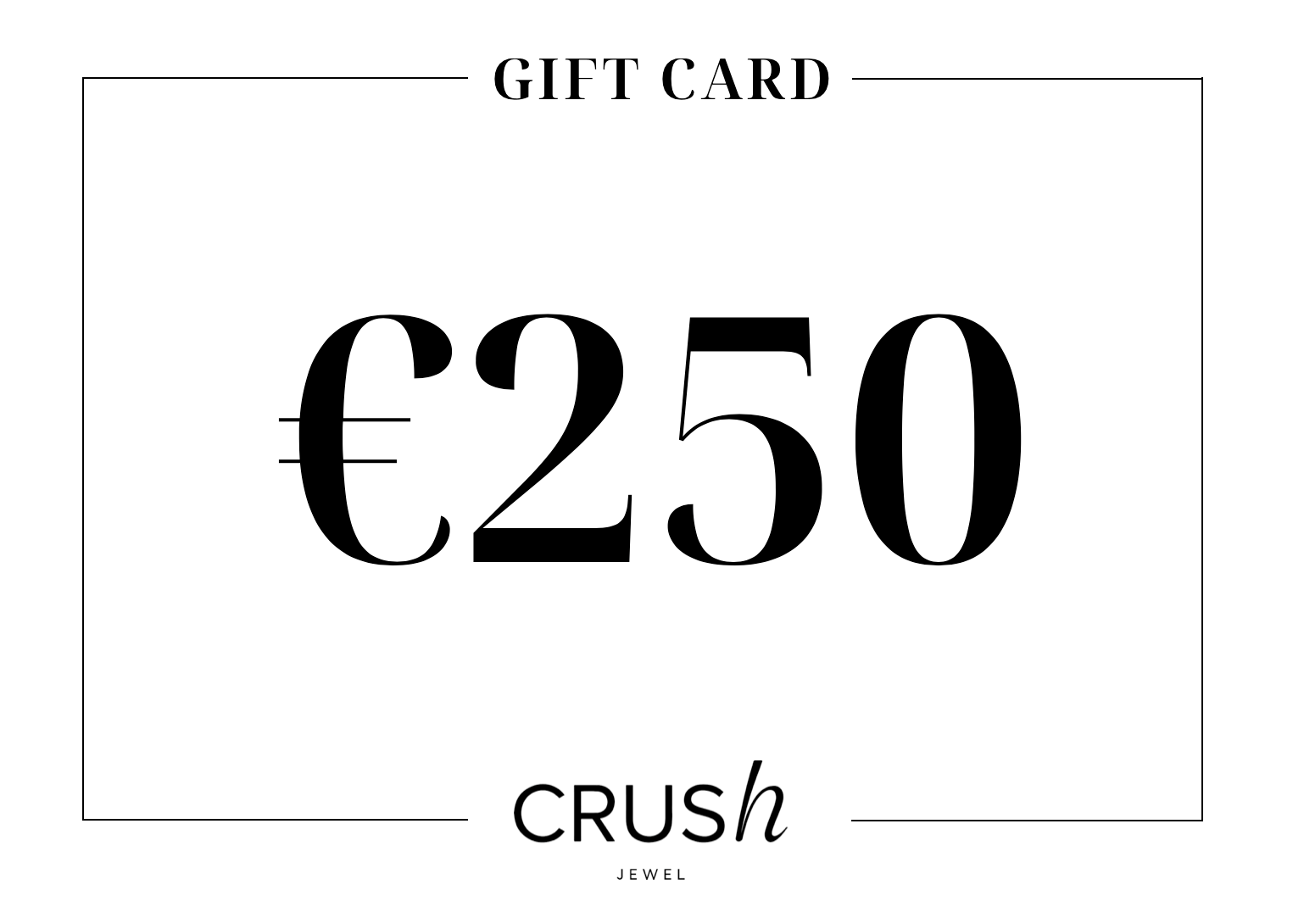 Crush Jewel e-Gift Card