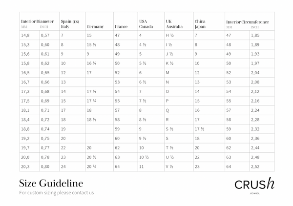 Request a Quote - New Moon Ring