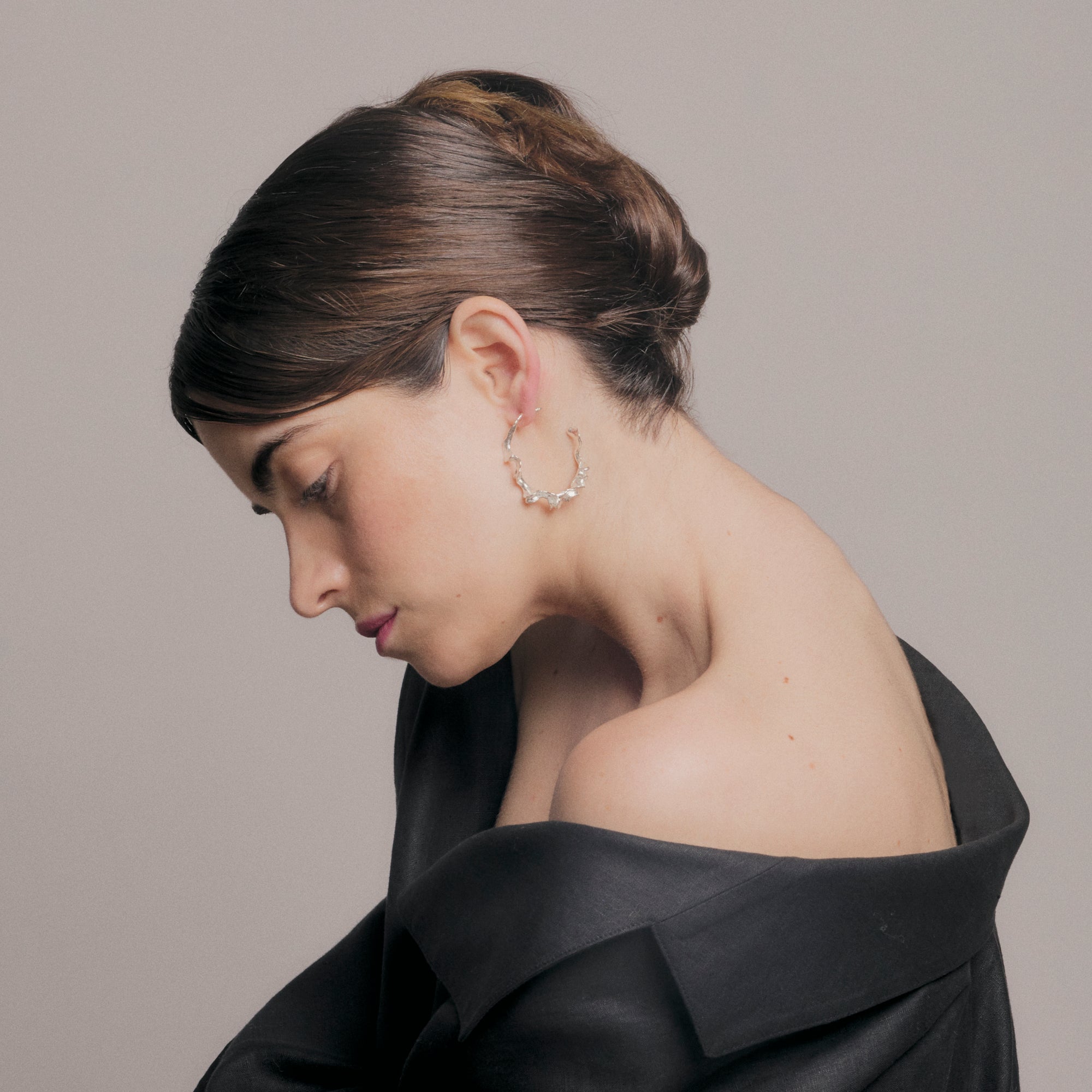 Aurea Hoop Earrings - Handmade in 925 Silver