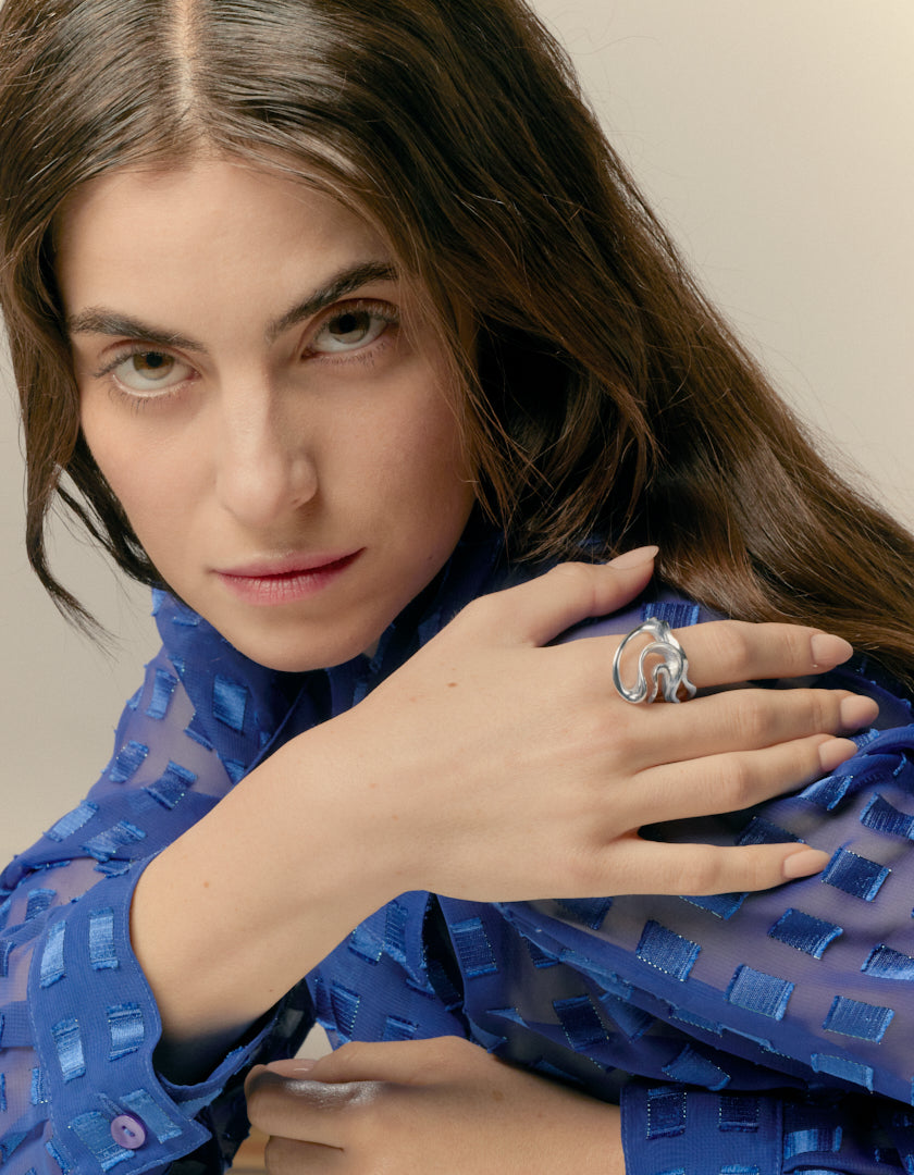 Mare Ring - Handmade in 925 Silver