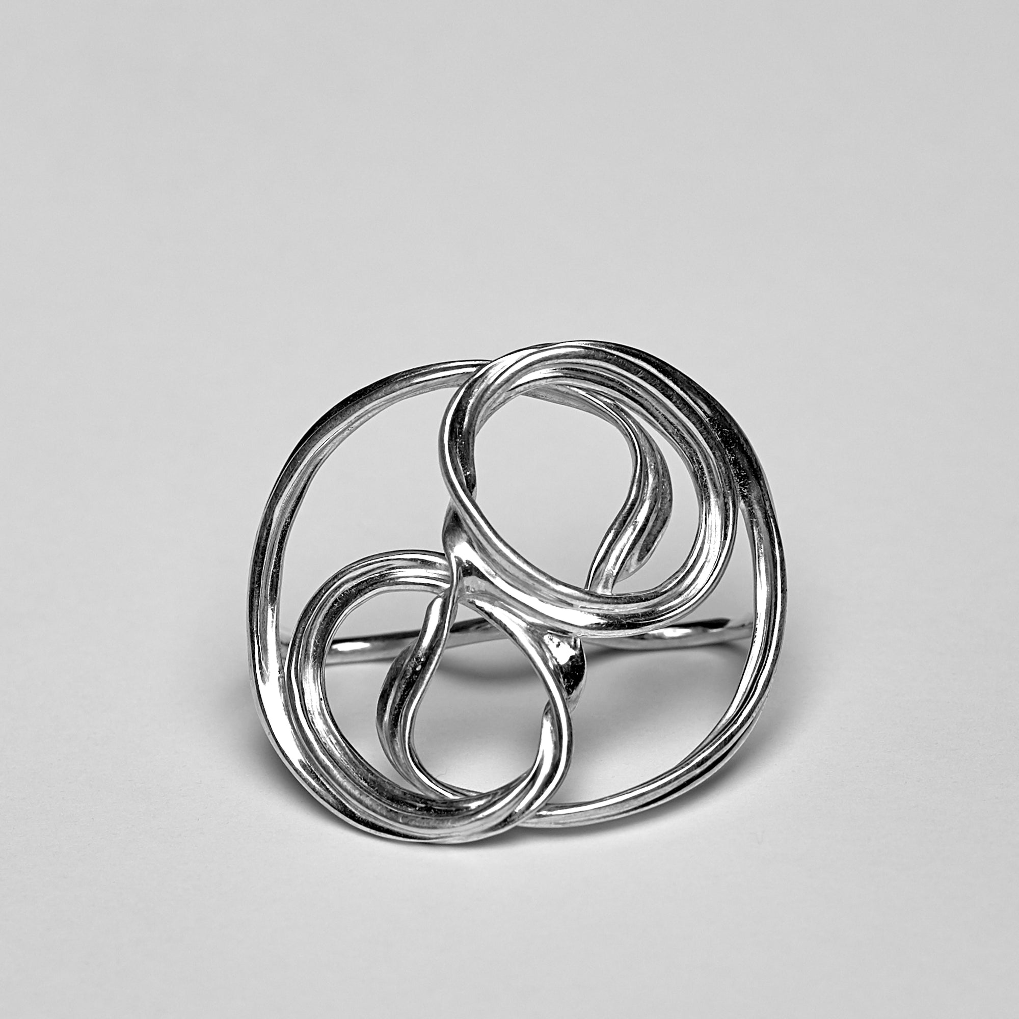 Scarf Ring/Napkin Ring - Handmade in 925 Silver